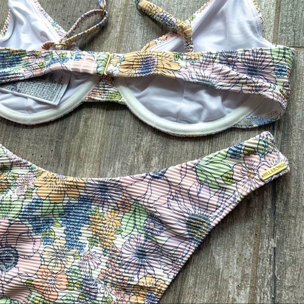 🔥🔥BILLABONG - SUNDANCE RUBY UNDERWIRE HIKE BIKINI SET🔥🔥 - Picture 9 of 9